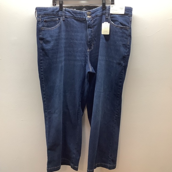 St.John’s Bay Size 24W Girlfriend Medium Treasure Jeans. New With Tags. - Picture 1 of 9